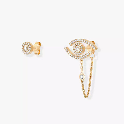 [Lume Jewelry]Lucky Eye Diamond Earrings