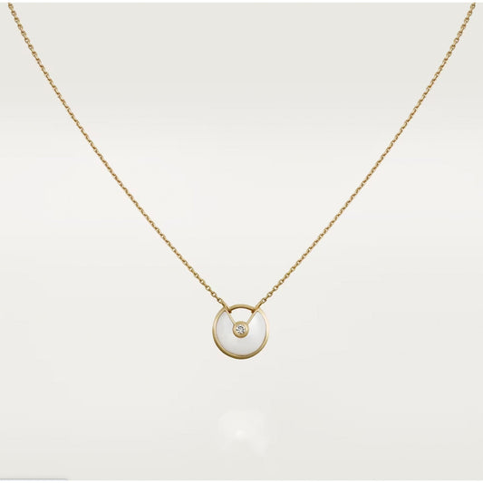 ¡®Lume Jewelry¡¯AMULETTE ROSE GOLD MOP NECKLACE