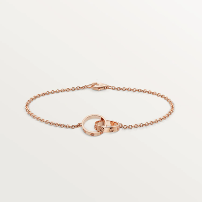Lume Jewelry ラブネックレス アジャスタブル ローズゴールド