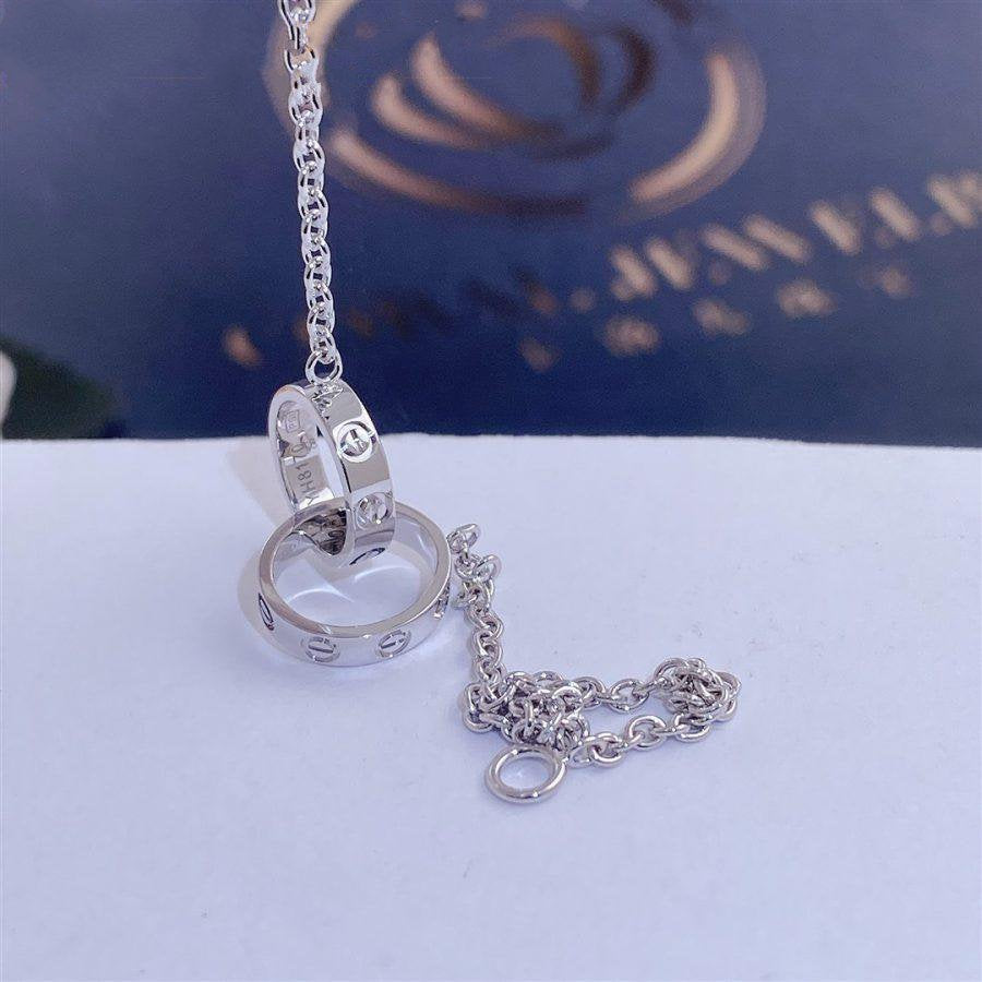 Lume Jewelry ラブネックレス アジャスタブル ローズゴールド