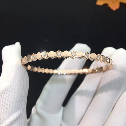 Lume Jewelry「BEE LOVE シルバーダイヤモンドブレスレット」