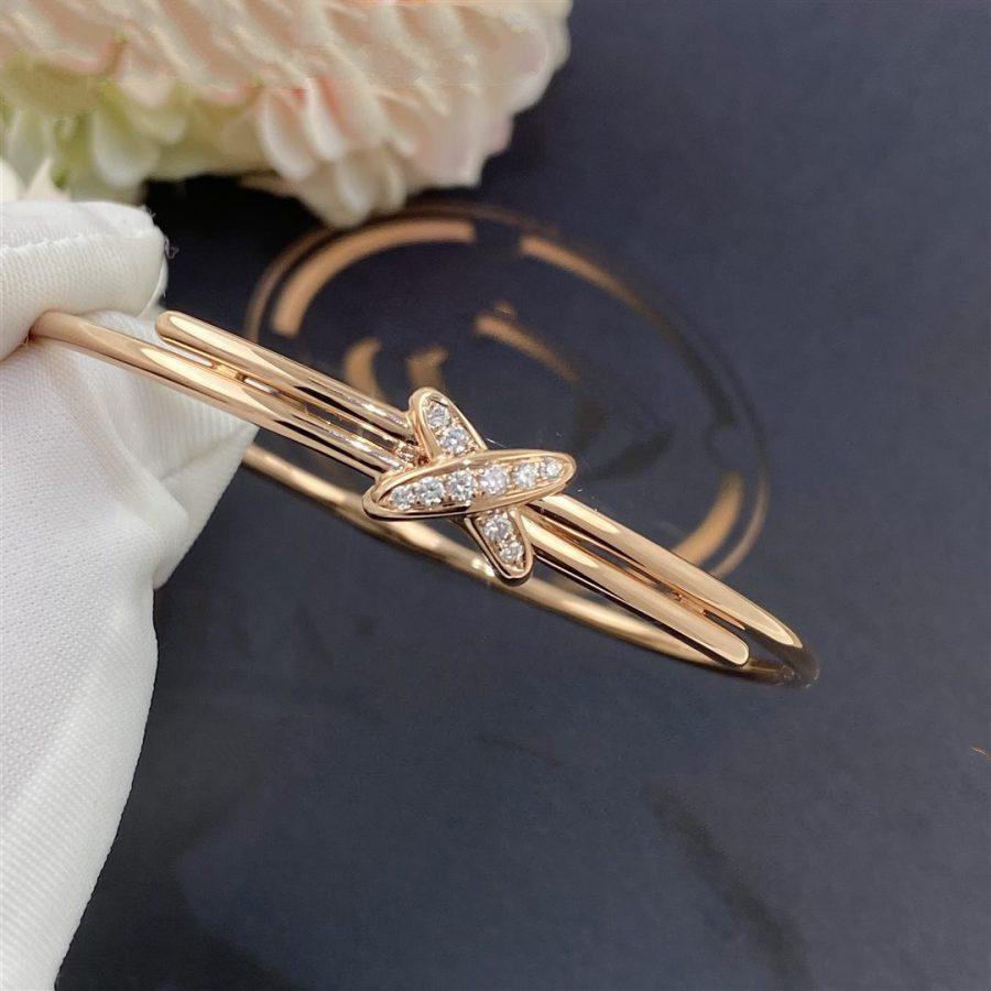 ®Lume Jewelry®ジュ・ド・ブレスレット ピンクゴールド ダイヤモンド