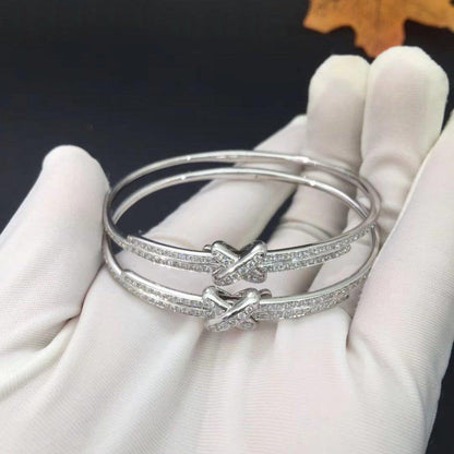 ®Lume Jewelry®ジュードゥブレスレット ダイヤモンド シルバー