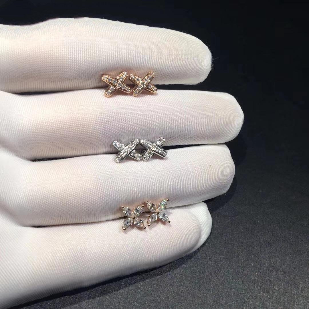 Lume Jewelry ダイヤモンドピアス「JEUX DE DIAMOND」