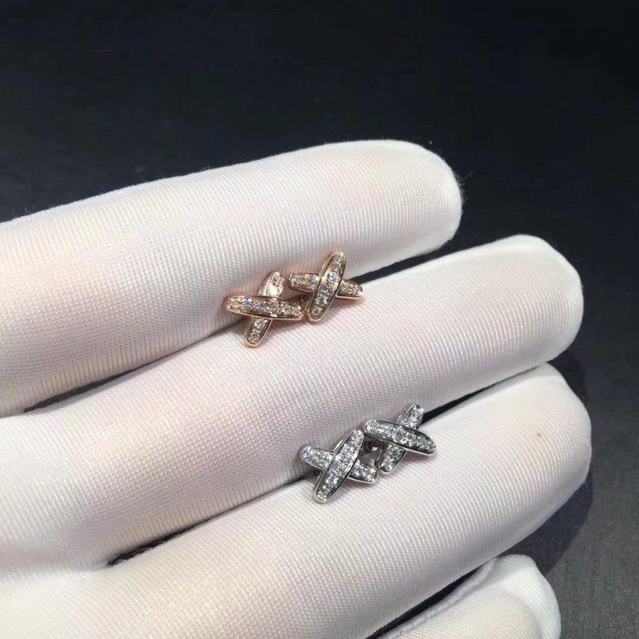 Lume Jewelry ダイヤモンドピアス「JEUX DE DIAMOND」