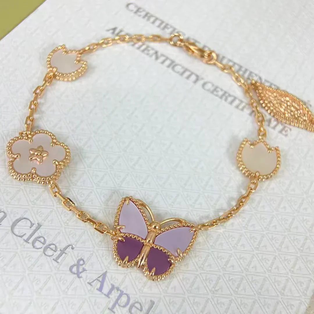 [Lume Jewelry]26 NEW CLOVER LUCKY LIGHT PURPLE SET