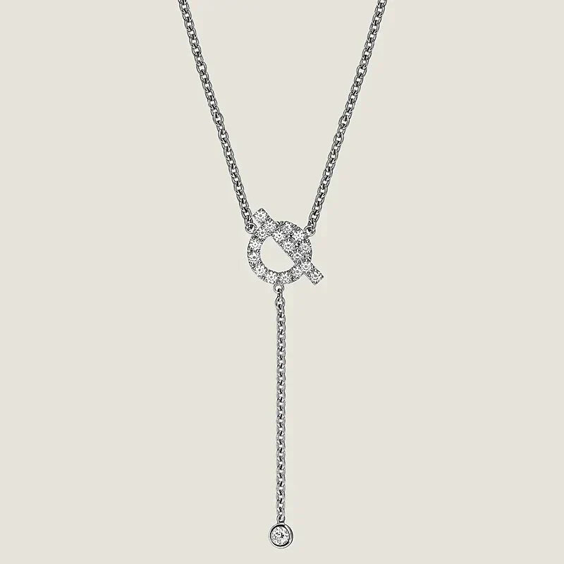 ¡®Lume Jewelry¡¯FINESSE SILVER DIAMOND NECKLACE