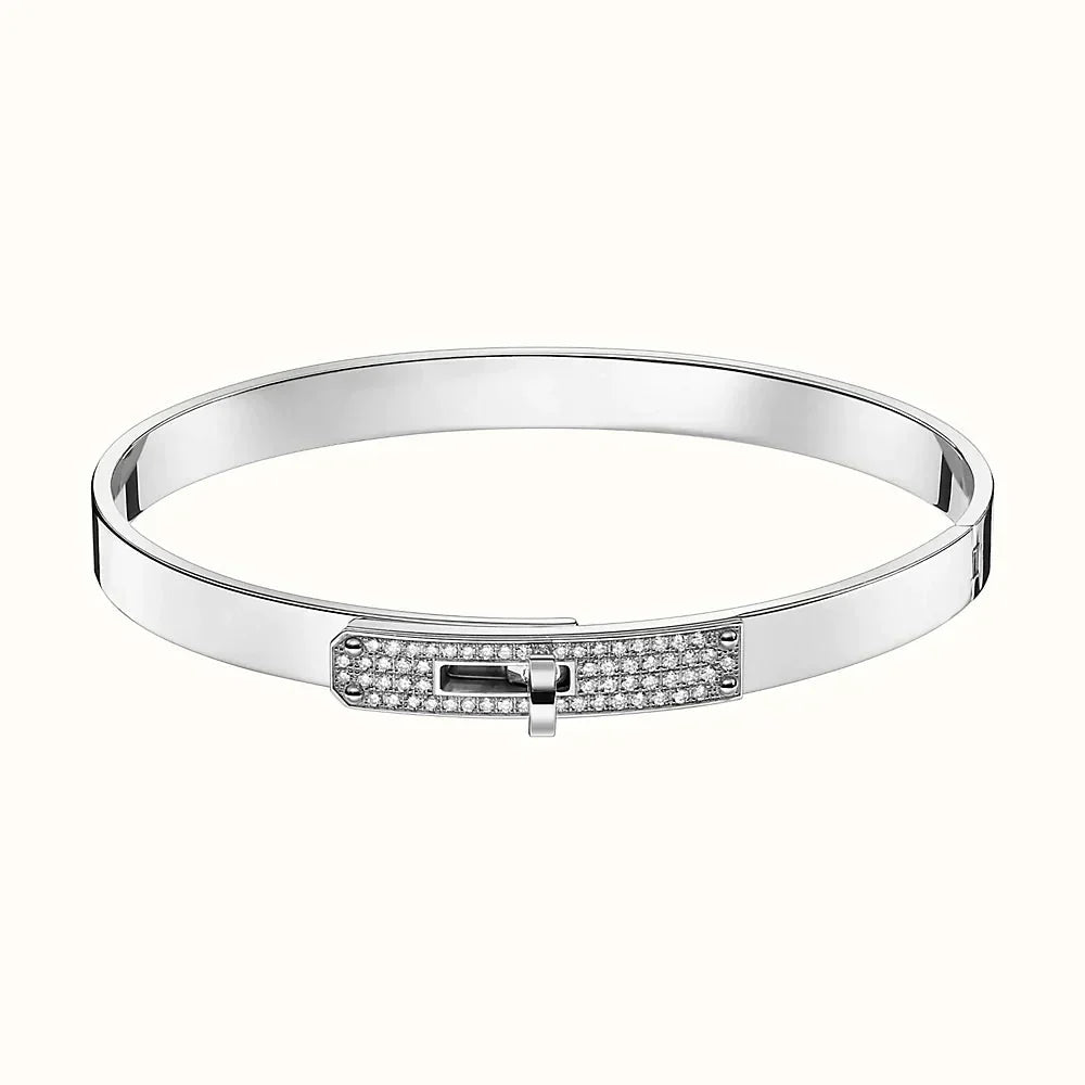 ¡®Lume Jewelry¡¯KELLY SILVER DIAMOND BRACELET