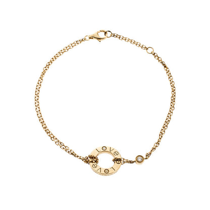 ¡®Lume Jewelry¡¯LOVE BRACELET 2 DIAMOND