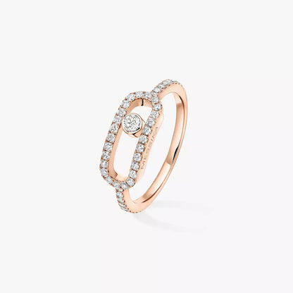 [Lume Jewelry]Move Uno Diamond Ring in Gold