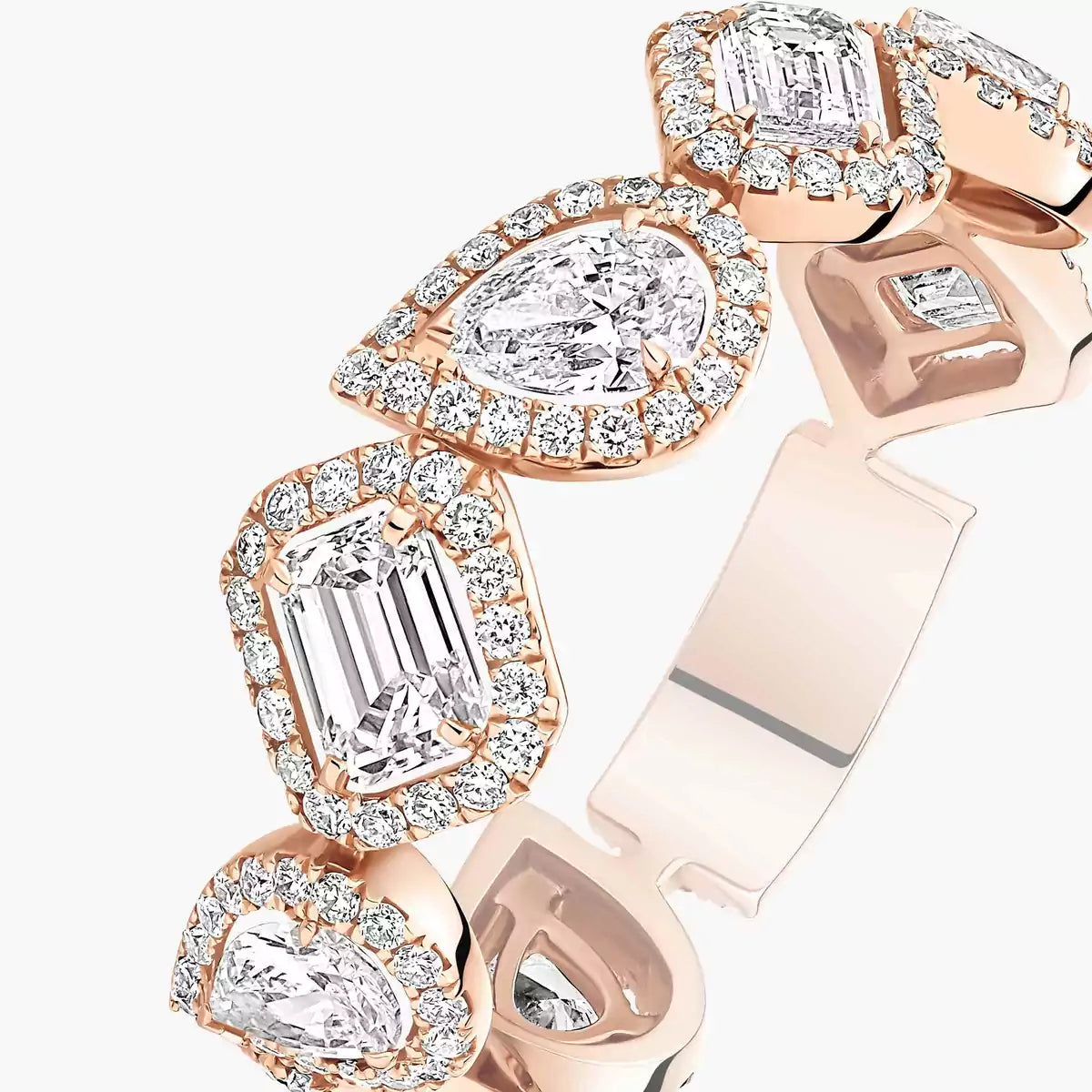 [Lume Jewelry]Diamond Wedding Ring My Twin