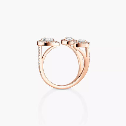 [[Lume Jewelry] Diamond Ring 0,25ct My Twin Trilogy