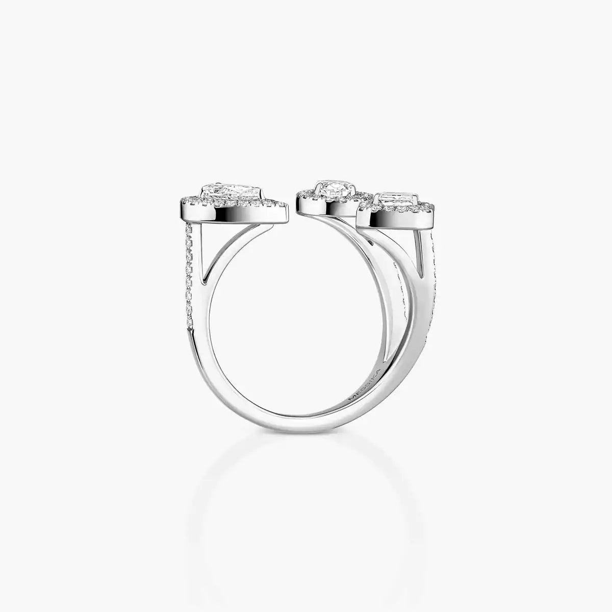 [[Lume Jewelry] Diamond Ring 0,25ct My Twin Trilogy