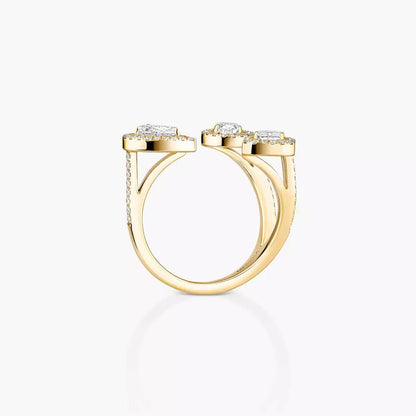 [[Lume Jewelry] Diamond Ring 0,25ct My Twin Trilogy