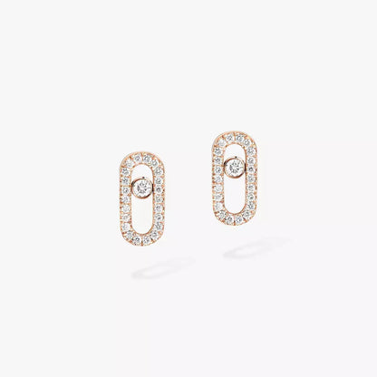 [Lume Jewelry]Move Uno Diamond Earrings