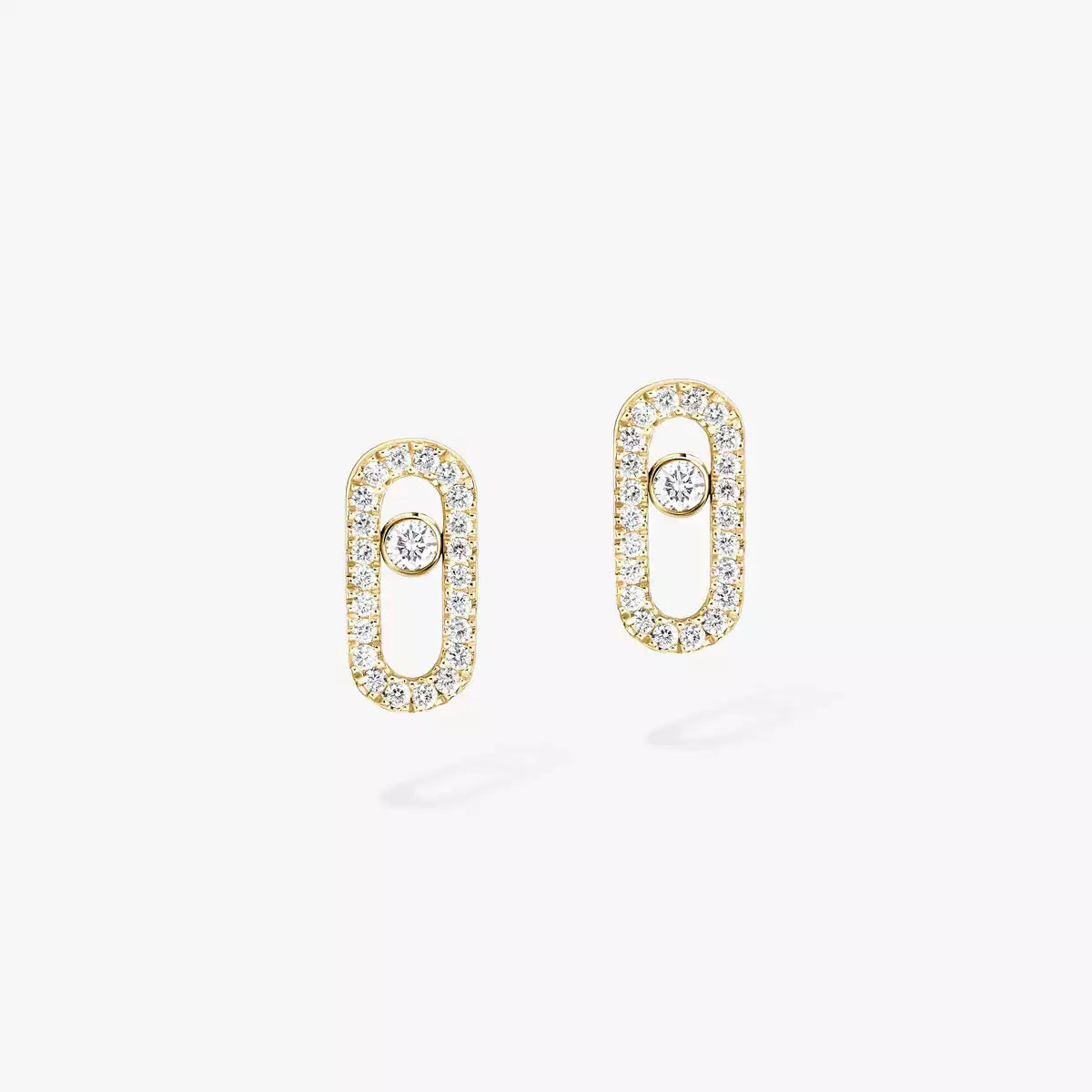 [Lume Jewelry]Move Uno Diamond Earrings