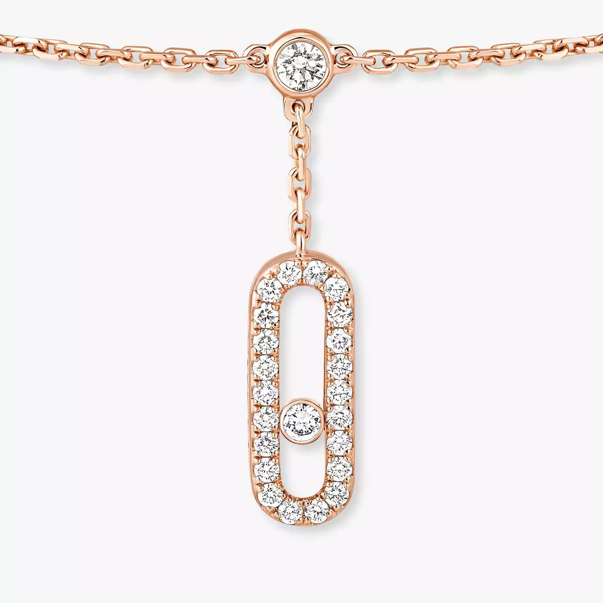 [Lume Jewelry] Move Uno pavé ankle bracelet