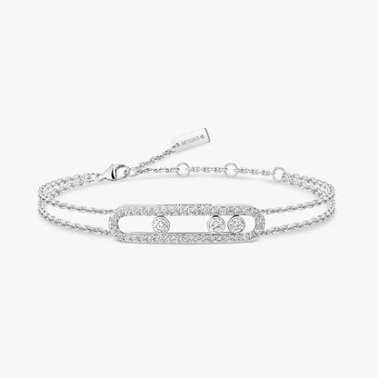 [Lume Jewelry] Move Classique pavé bracelet
