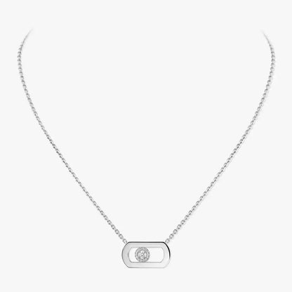 [Lume Jewelry]So Move Diamond Necklace in Gold