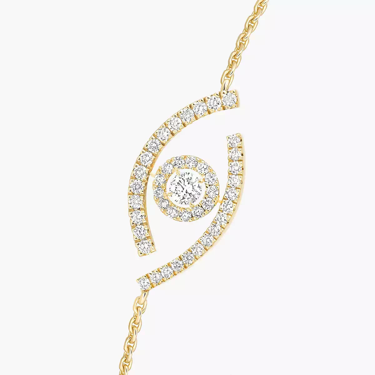 [Lume Jewelry]Lucky Eye Pave-Set Diamond Bracelet