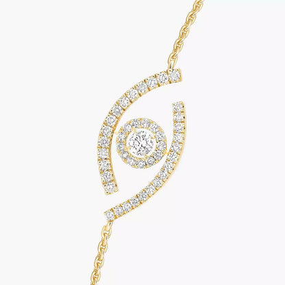 [Lume Jewelry]Lucky Eye Pave-Set Diamond Bracelet