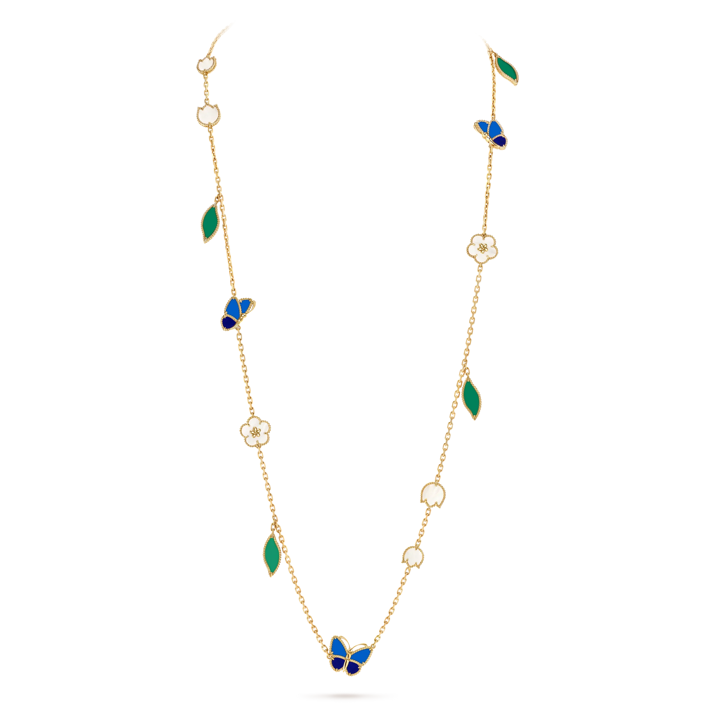 [Lume Jewelry] 26 NEW CLOVER 15 MOTIFS LUCKY NECKLACE