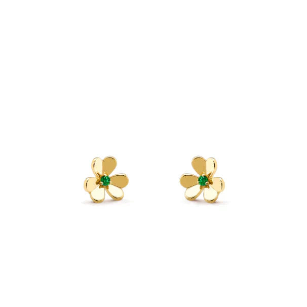 ¡®Lume Jewelry¡¯FRIVOLE  FLOWER MALACHITE EARRINGS
