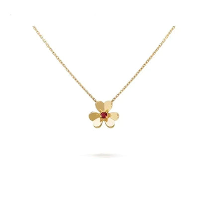Lume Jewelry フリヴォル ゴールド フラワーネックレス