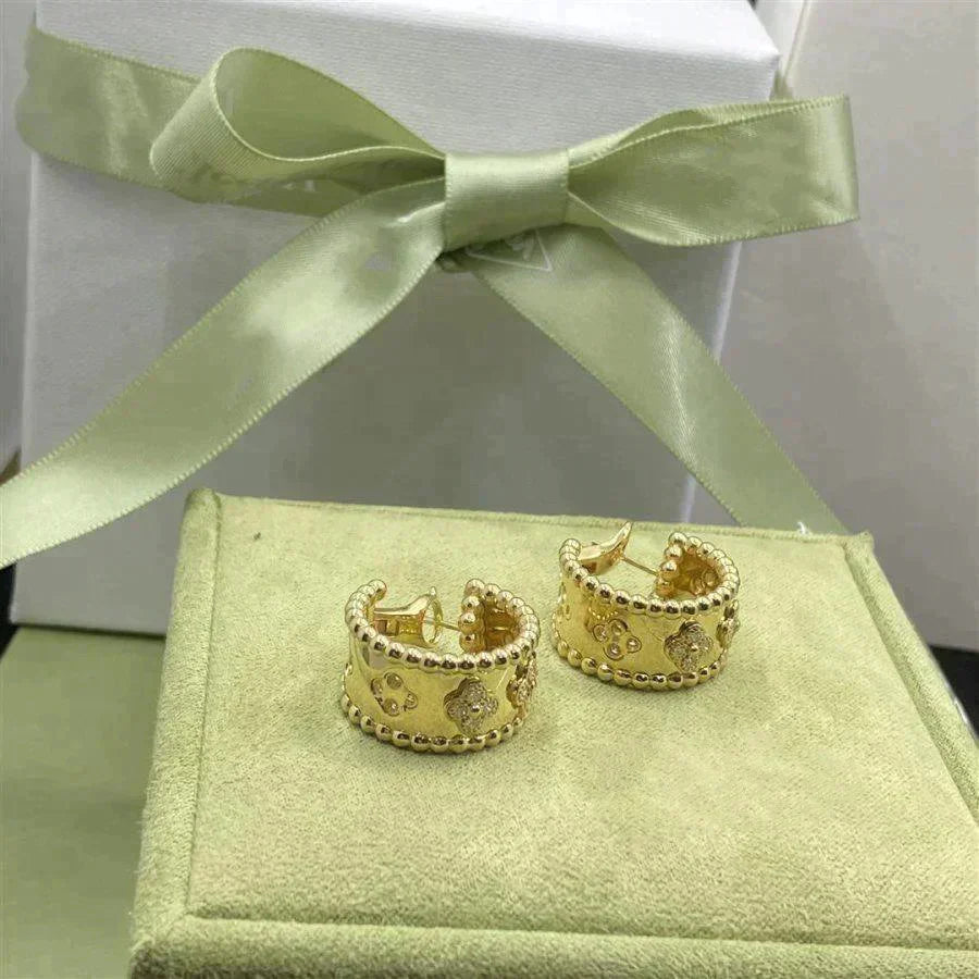 ¡®Lume Jewelry¡¯PERLEE DIAMOND EARRINGS