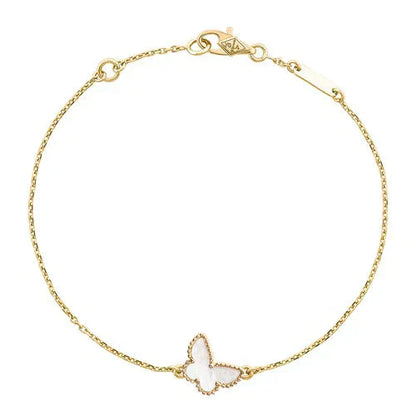 Lume Jewelry「バタフライ ダークマザーオブパール バタフライブレスレット」